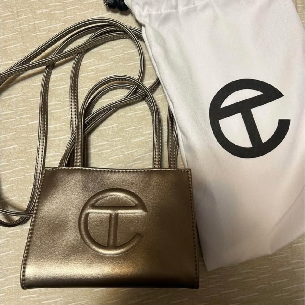 Telfar Bronze Small Bag